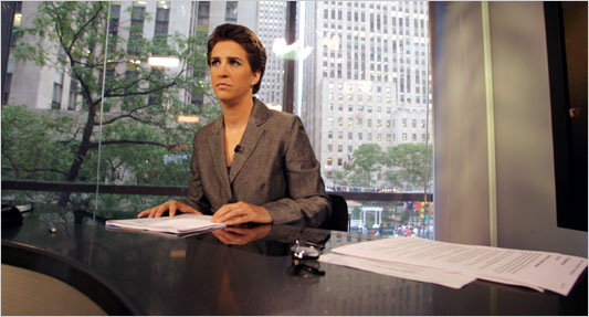 Rachel Maddow, MSNBC News Commentator