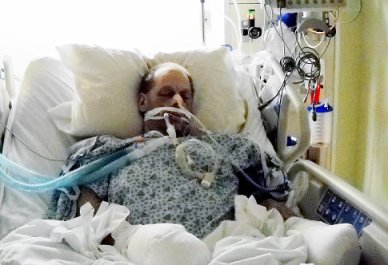 *Oct 11 - 00:05* Jack Price speaks from his hospital bed (NY Daily News photo).