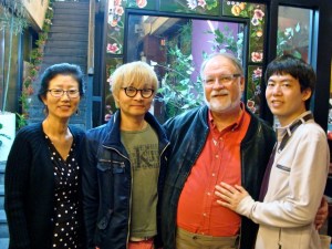 L to R: Dr. Namsoon Kang, Kim Jho Kwang-soo, Dr. Stephen Sprinkle, Kim Seung-hwan.